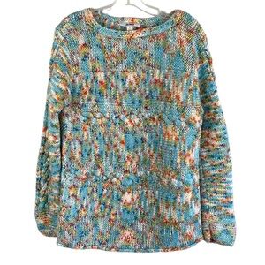 Acorn Multicolored Wool Blend Sweater Size L